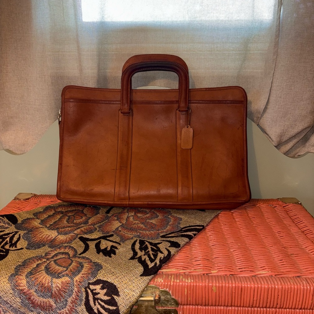 Vintage Coach Portfolio Bag